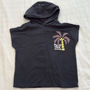 Zara kids hooded muscle tee